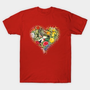 Heart Hummingbird T-Shirt